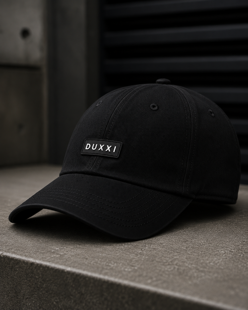 Essential Cotton Twill Cap – Black