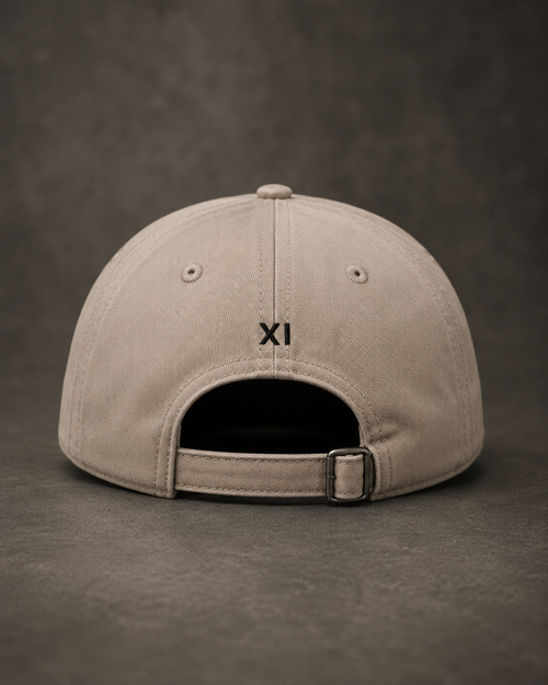 Essential Cotton Twill Cap – Beige