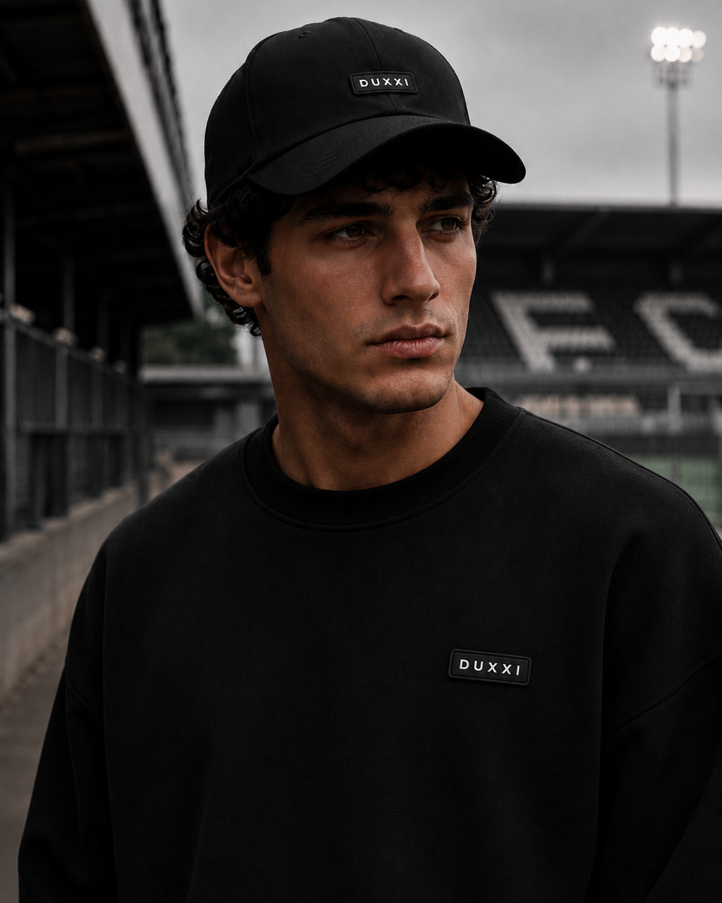 Essential Cotton Twill Cap – Black